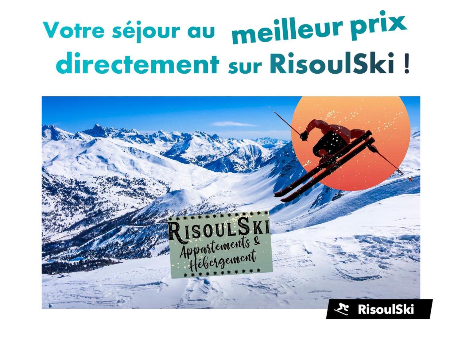 Risoulski Antares - Piscine Et Sauna Exterior photo